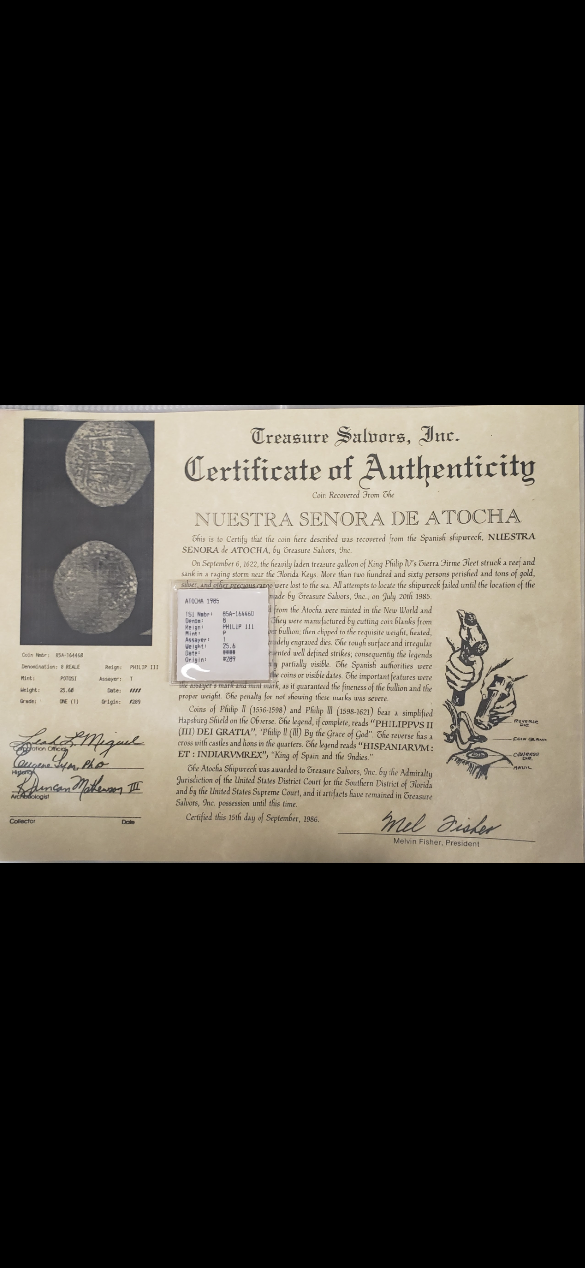 Atocha 8 Reales