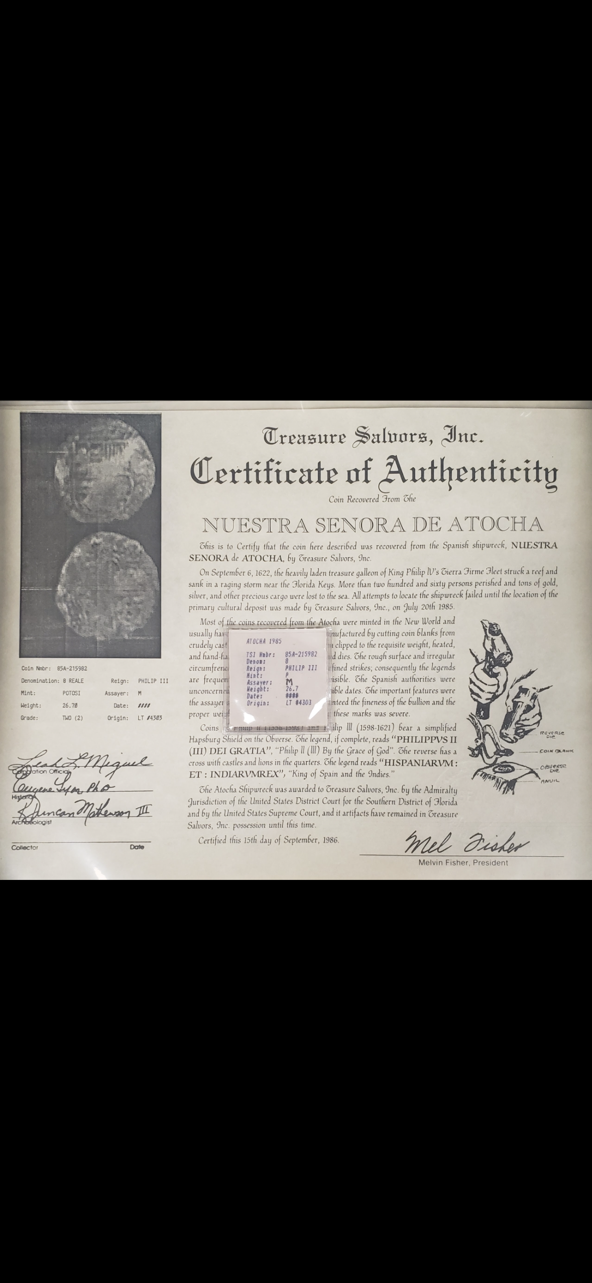 Atocha 8 Reales