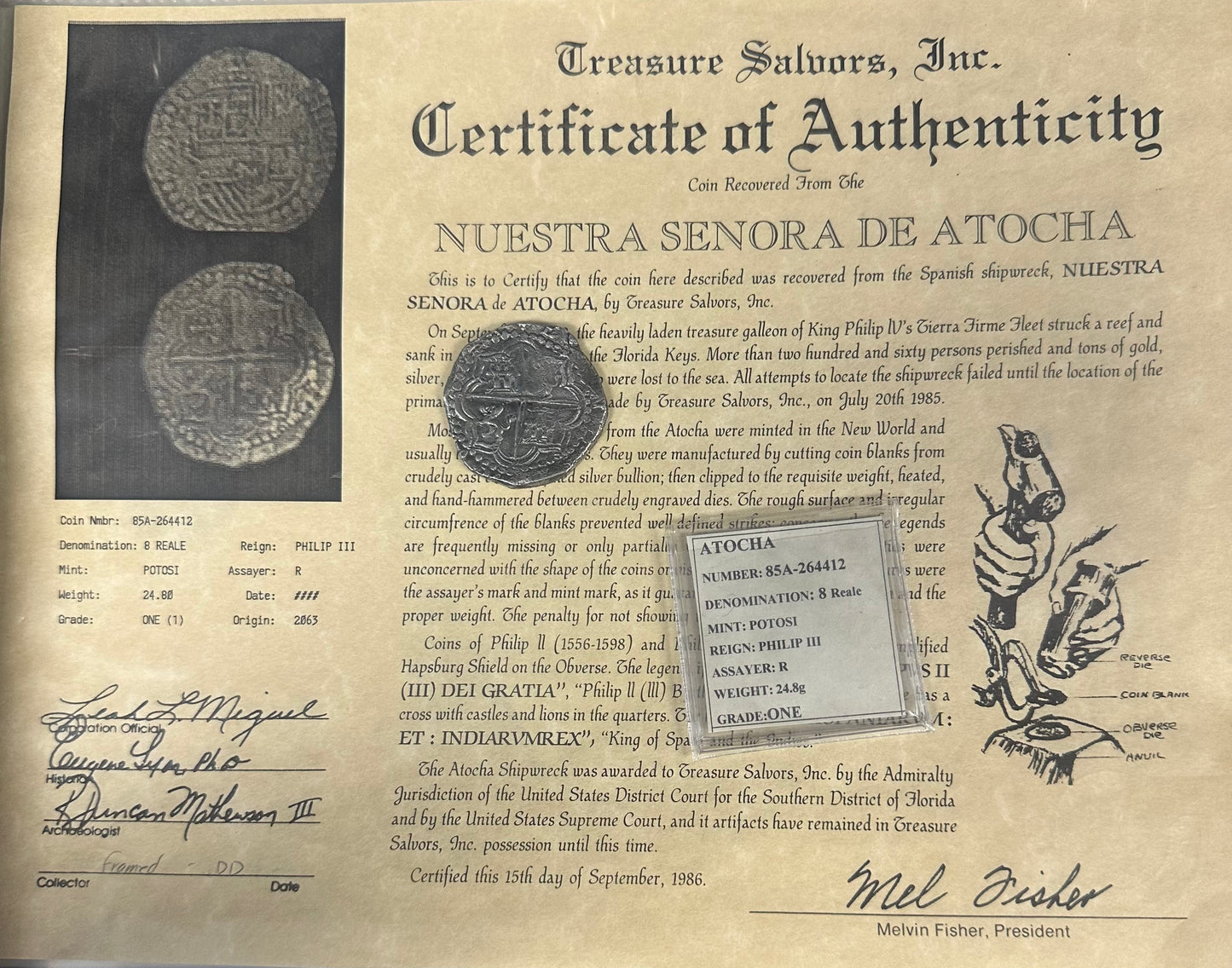 Atocha 8 Reales