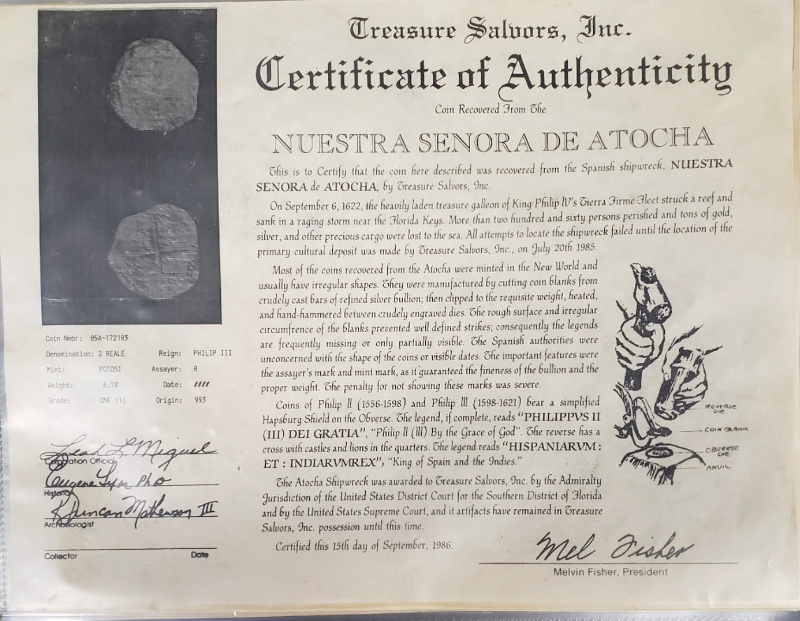 Atocha 2 Reales