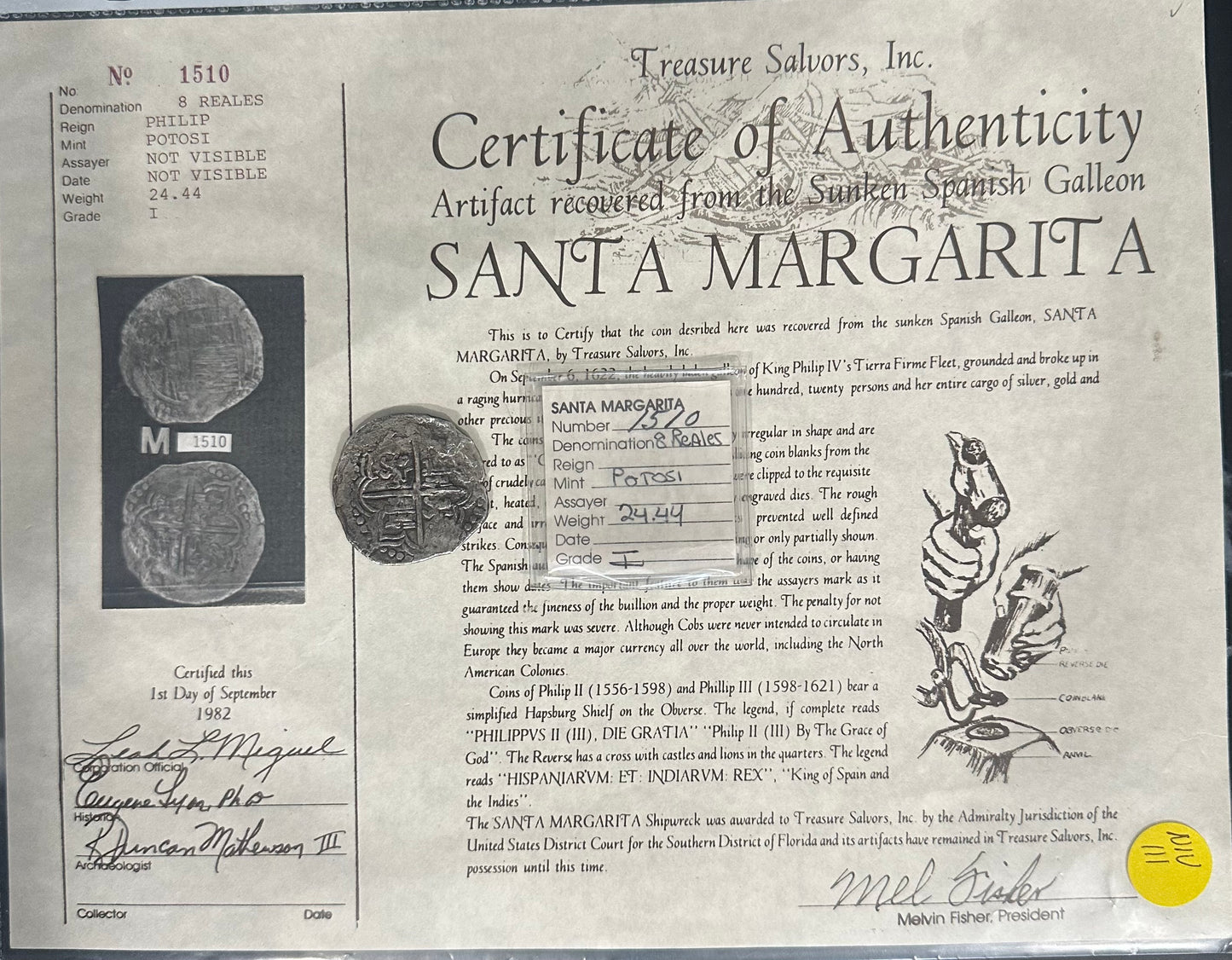 Santa Margarita 8 Reales