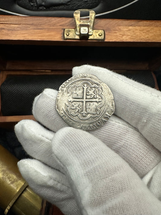 Santiago Shipwreck Mexico Mint 2 Reales