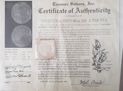 Atocha 8 Reales, Assayer B
