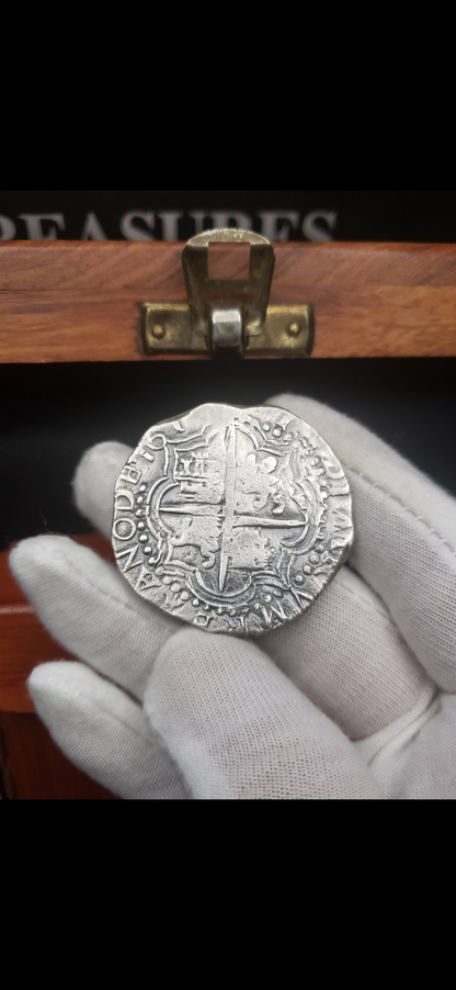 Atocha 8 Reales, Partial Date 161#