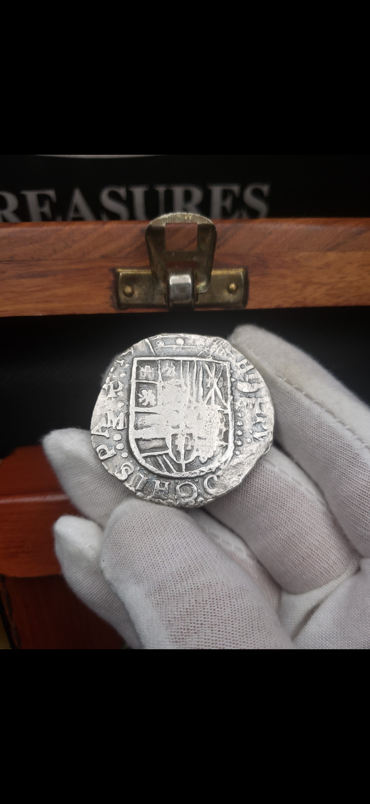 Atocha 8 Reales, Partial Date 161#